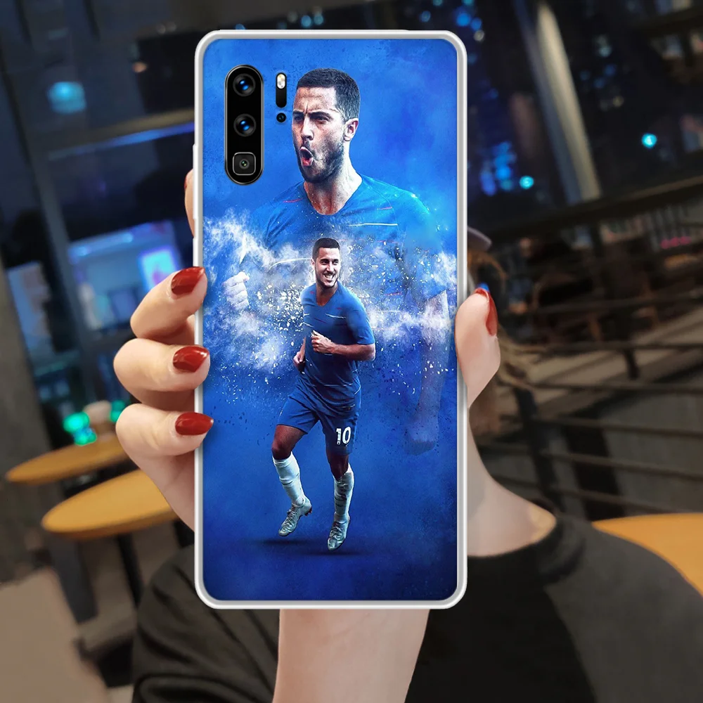 

Eden Hazard soccer football 10 Phone Case hull For HUAWEI p 8 9 10 20 30 40 smart Lite 2017 19 Pro Z transparent funda pretty