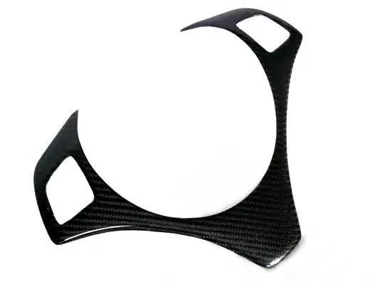 Автомобильный Стайлинг отделка рулевого колеса из углеродного волокна