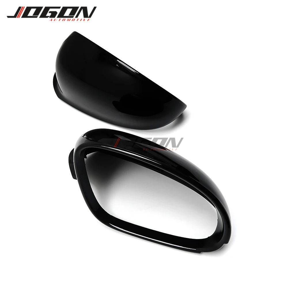 Аксессуары черные крышка зеркала заднего вида для Jetta MK5 GOLF 5 GTI R32 PLUS Passat B6 заменить