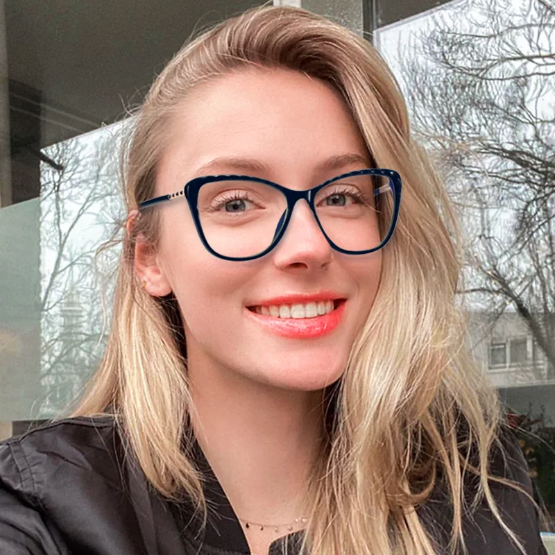 

LNFCXI 2021 New Vintage Square Computer Anti-blue Glasses Women Brand Comfortable Transparent Male Flat Eyeglasses