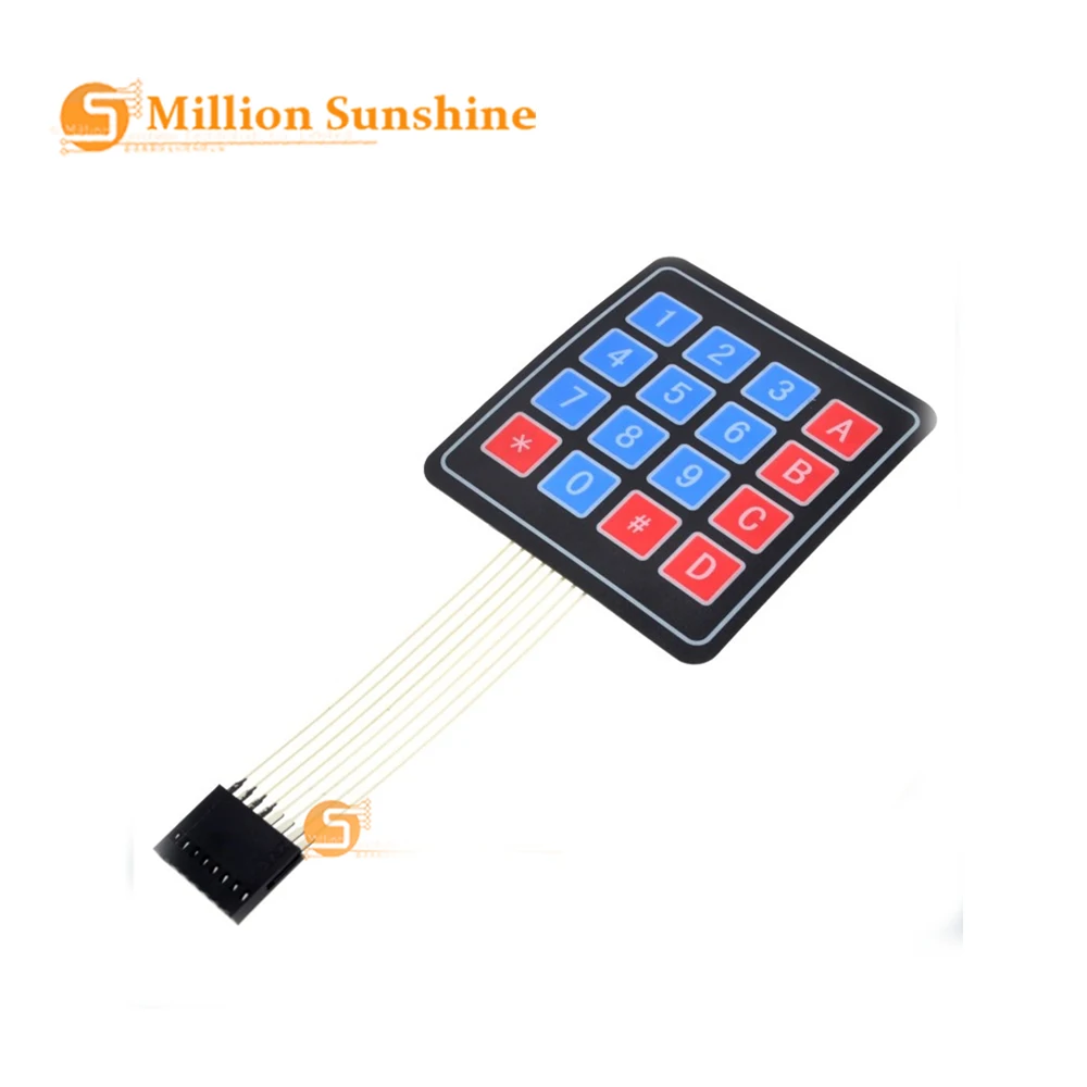 1 пара 16 ключевых прерывателей teclado 4X4 матрица Для arduino Diy Kit | Компьютеры и офис