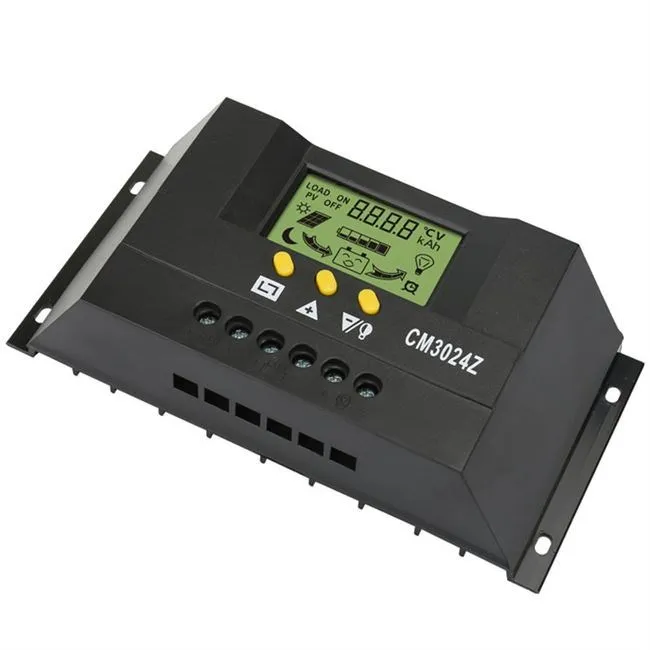 Genuine 30A 12/24V Auto Switch Solar charge Controller Family Use the Fixed LCD Display | Обустройство дома