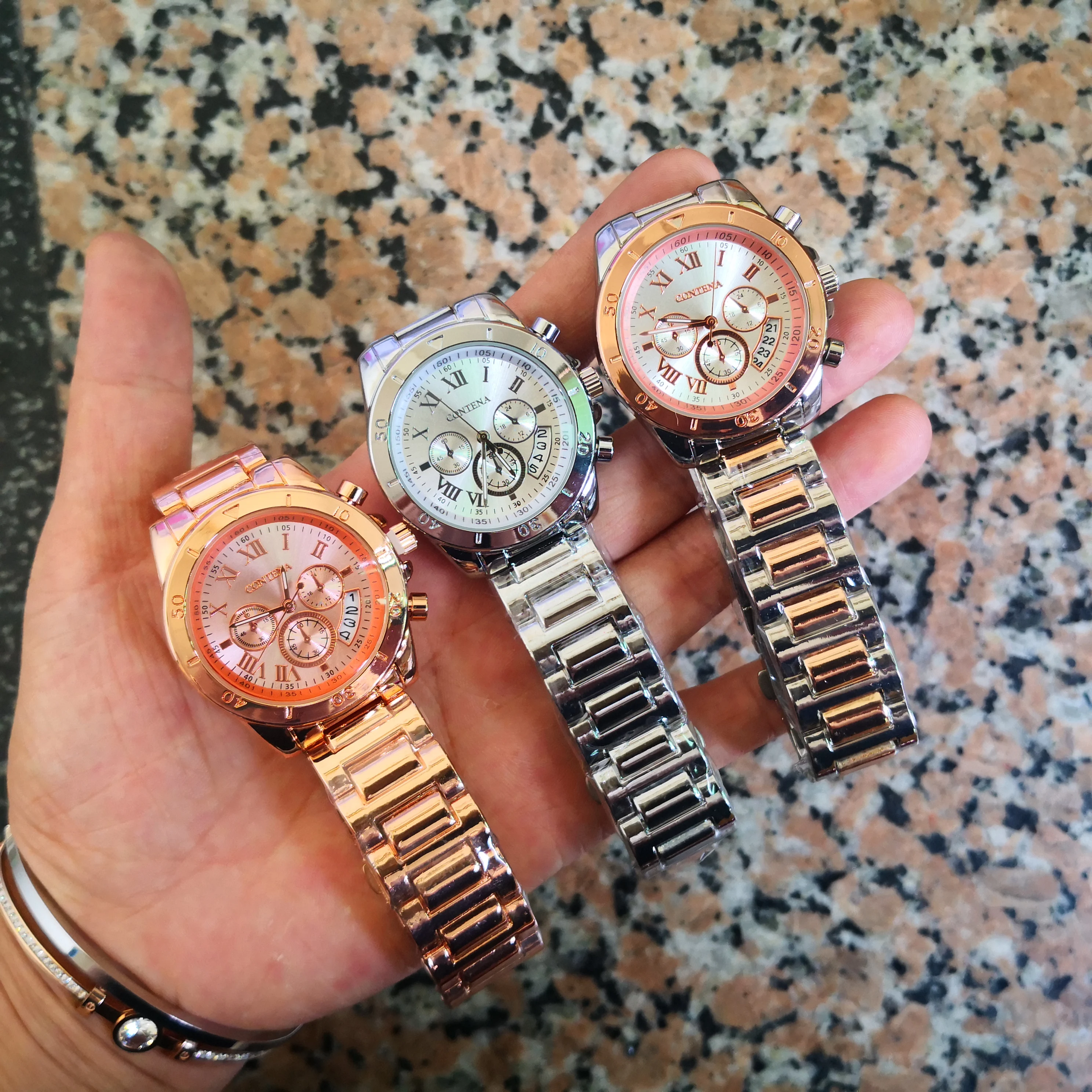 Zegarek damski 2020 montre femme новые женские часы из розового золота от известного топ бренда