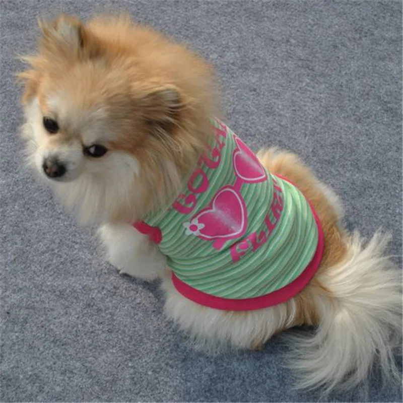 Очки в форме сердца милая дешевая одежда для собак маленьких удобная японская Xxxs