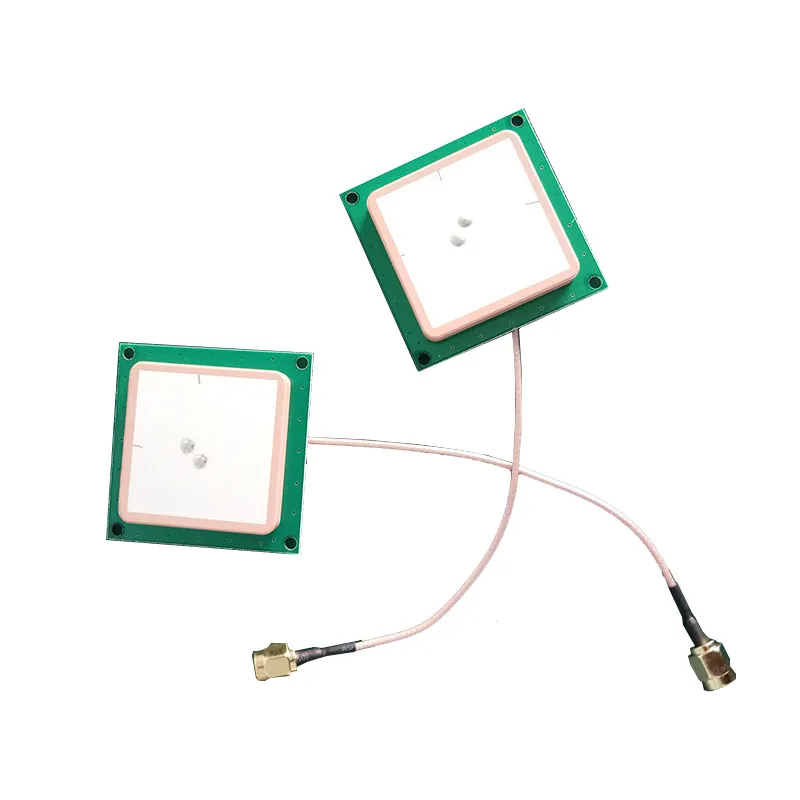 FA-302 50*50mm Double-Fed UHF RFID 865-868MHz or 92-928Mhz 2dBi Ceramic Antenna For Reader Assembled |