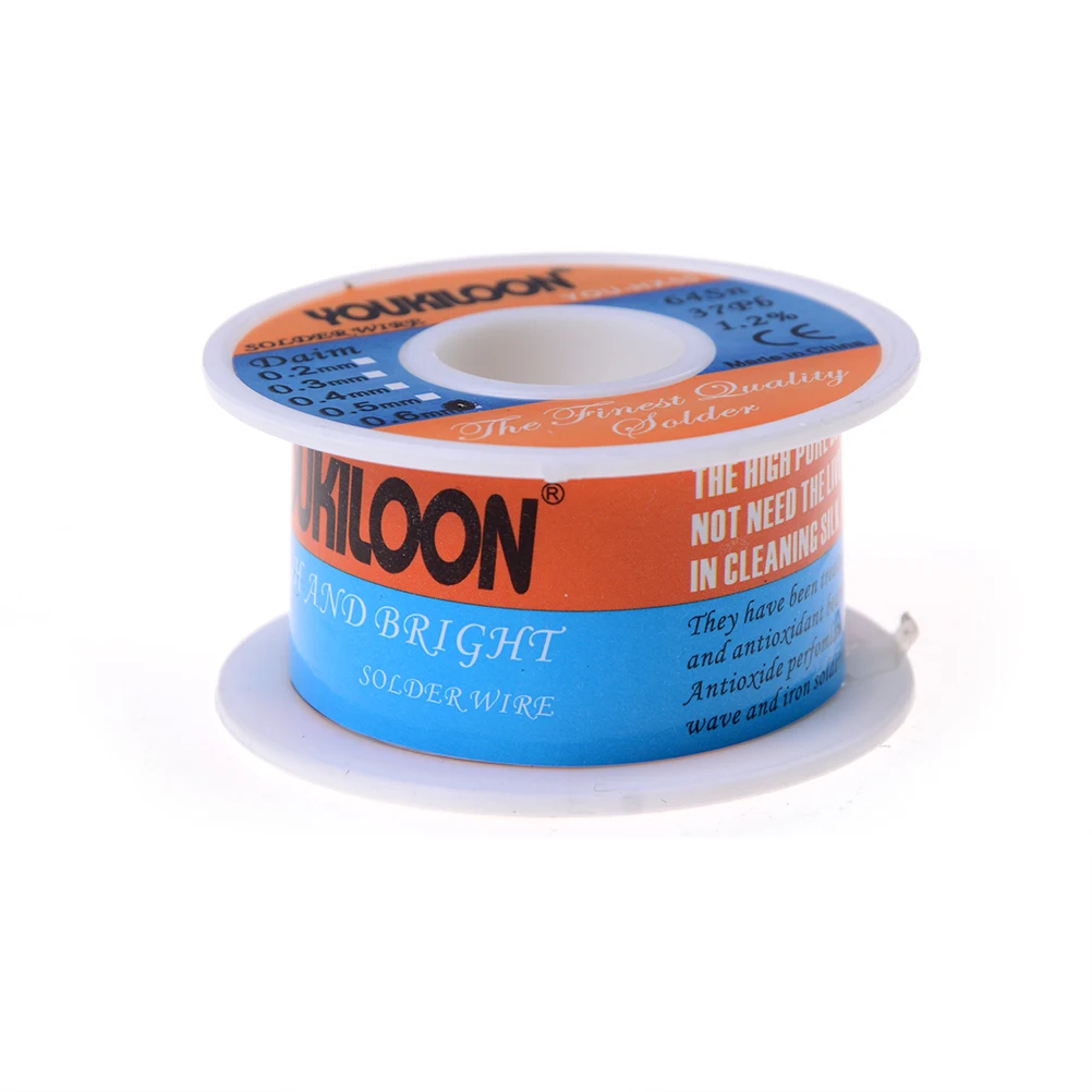 ZLinKJ 1 Roll Hot Sale 0.6mm New Tin Lead Wire Melt Rosin Core Solder Soldering | Инструменты
