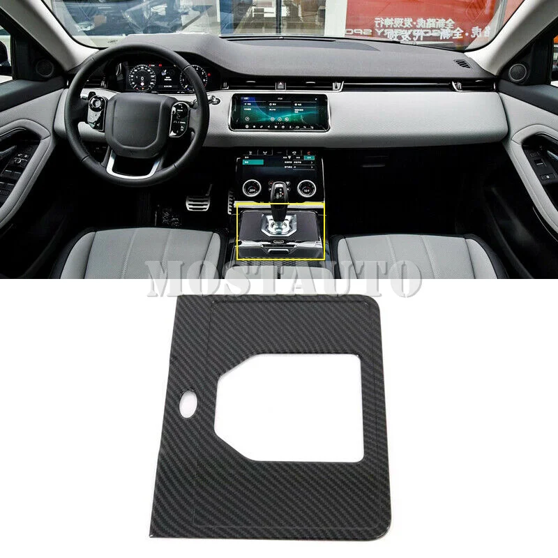 

Панель переключения передач для Land Rover Range Rover Evoque L551 2019-2021 из АБС-пластика углеродного волокна, 1 шт.