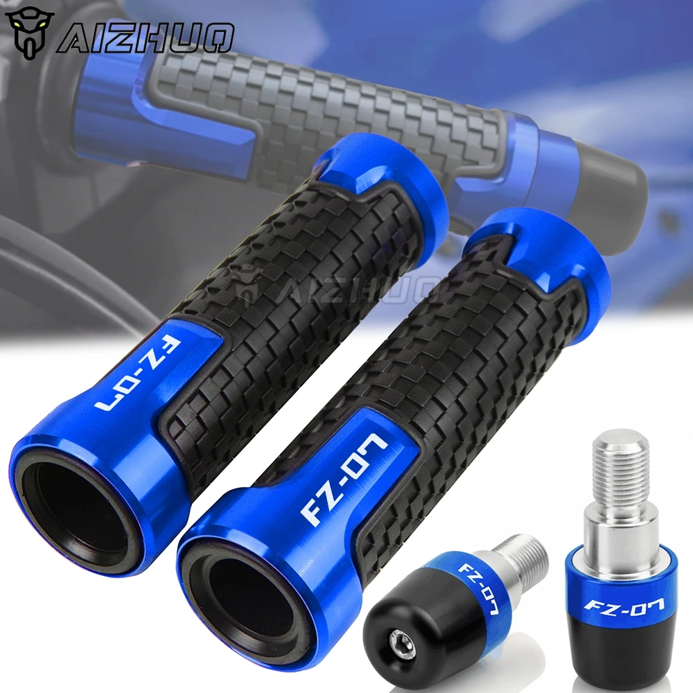 

FZ07 MT07 мотоциклетные ручной Бар заканчивается для YAMAHA MT-07 FZ-07 MT 07 TRACER 2014-2020 2019 2018 2017 2016 грипса на руль Заглушка Крышка