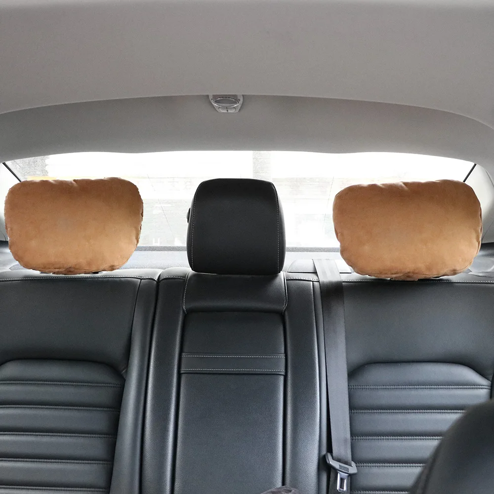 Супер мягкий Автомобильный подголовник/чехол для автомобильного сиденья