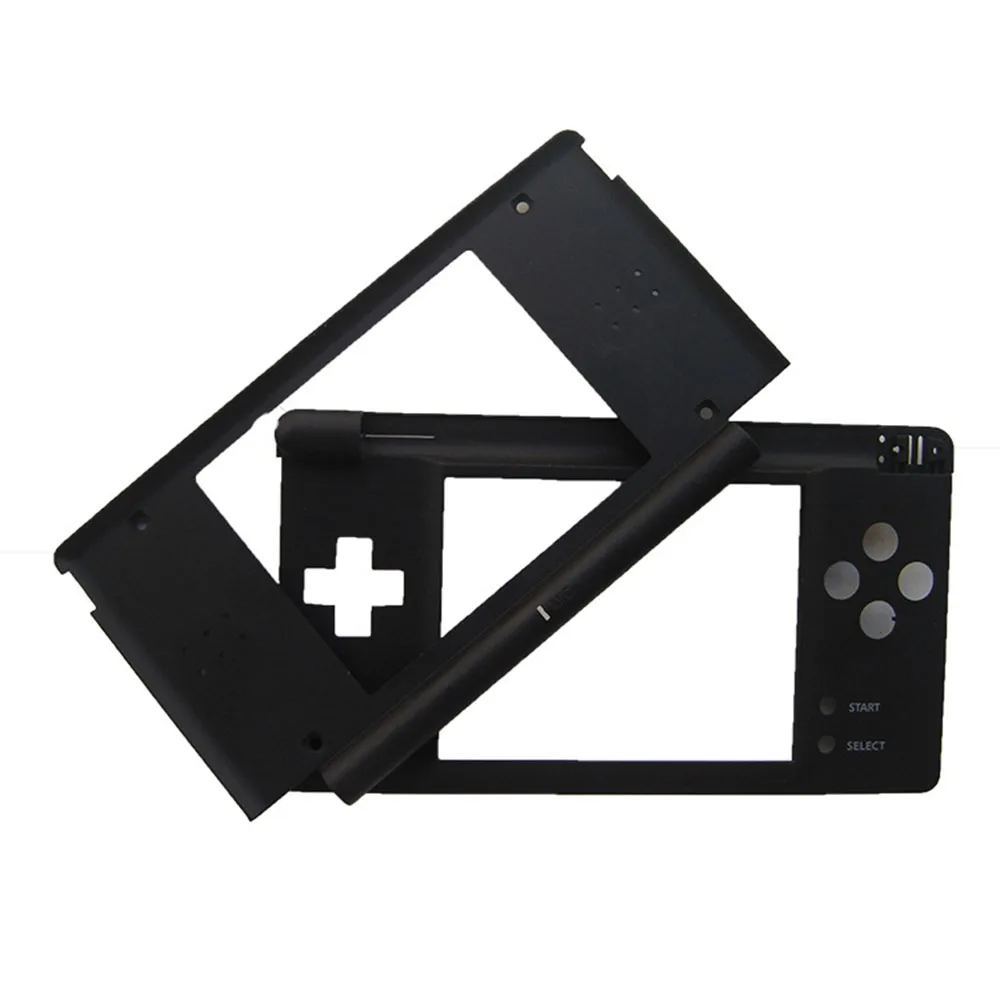 

Black Plastic shell Top Upper / Lower LCD Screen Frame for DS Lite For NDSL Game Console Display Screen Housing Shell