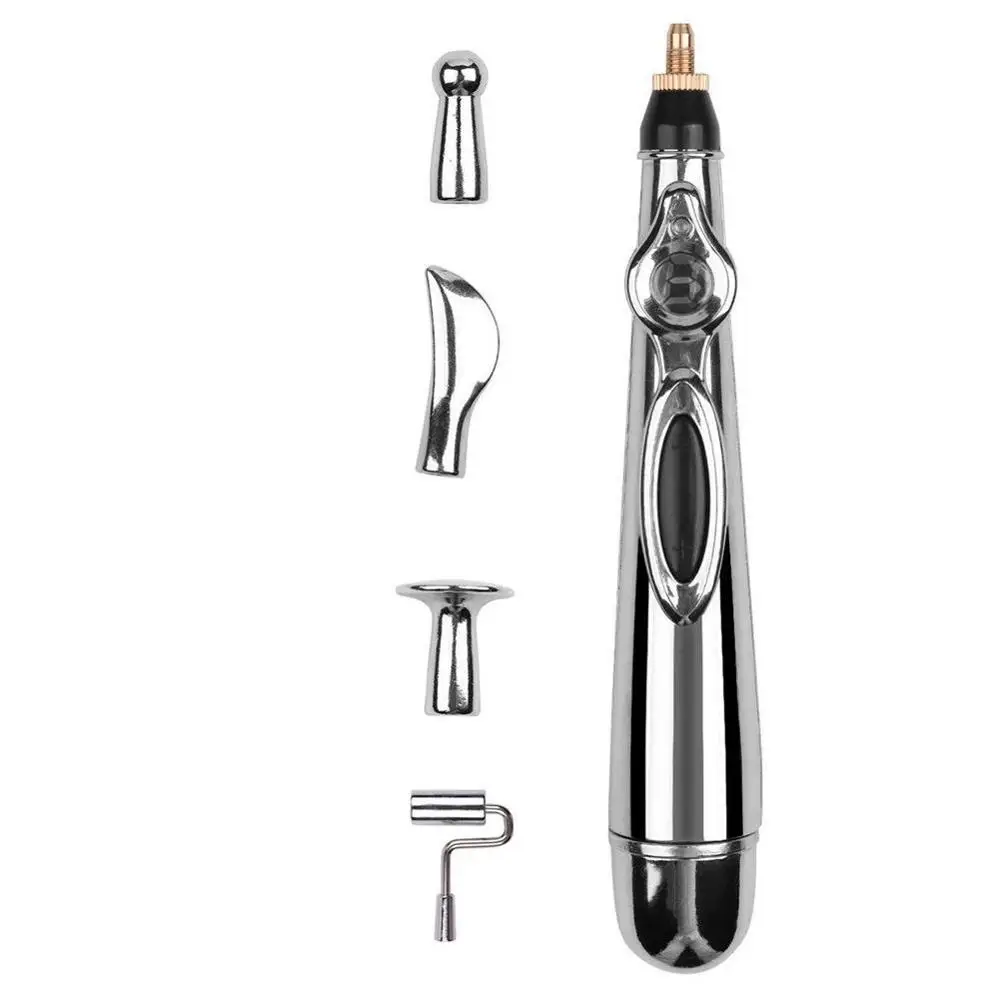 

Electric Acupuncture Pen Tens Massage Meridian Energy Therapy Pen Pain Relief Mini Stimulation Massager Relieve Body