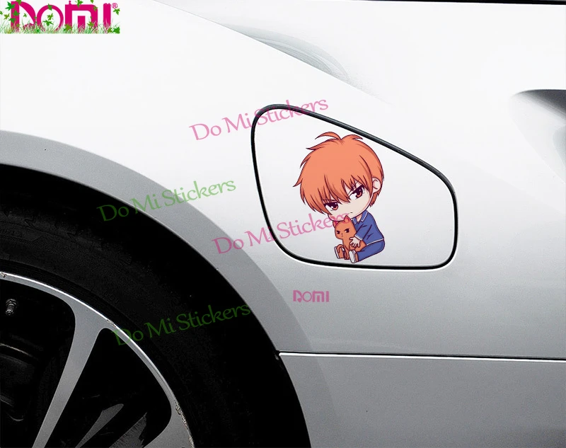 

DOMI 13cm Fruits Basket Refrigerator Fine Decal Repair for Car Sticker Start Racing Tuning Laptop Vinyl Scratches Waterproof PVC