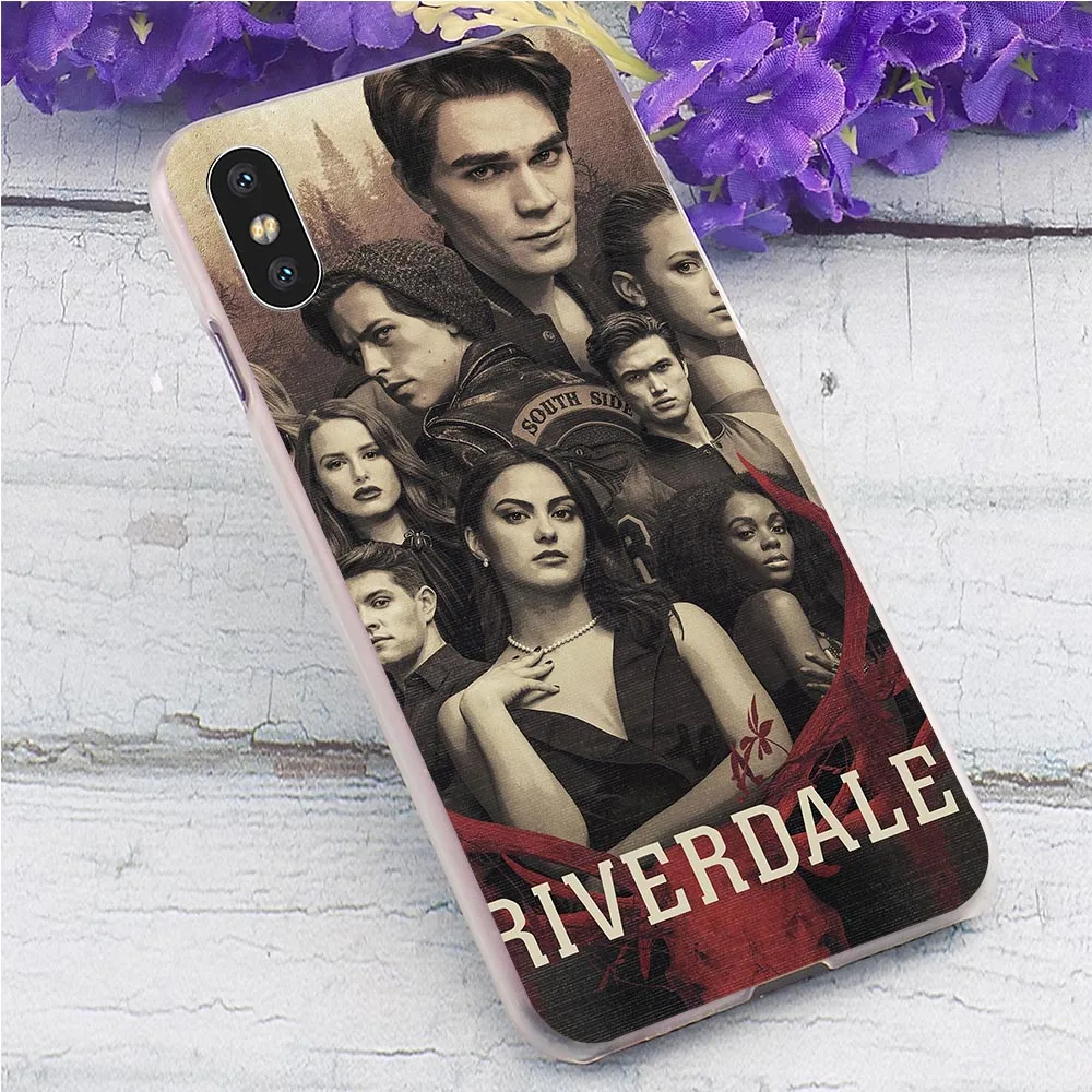 Гибридный жесткий чехол серии TV Riverdale для iPhone X Case 5 5S SE 6 6S/6 6S Plus 7 8/7 8 XS XR Xs Max|Бамперы|