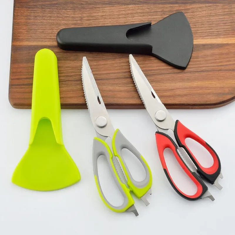 Ножницы для резки мяса из нержавеющей стали нож кухонные ножницы открывалка