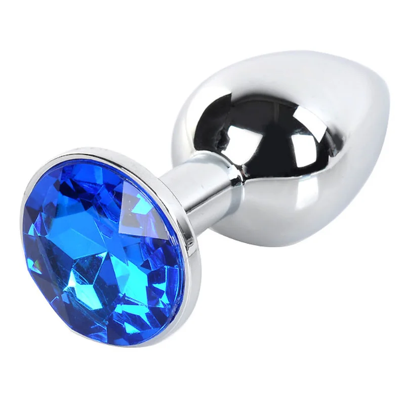 Эротическая металлическая Анальная пробка маленькая фаллоимитатор сексуальные