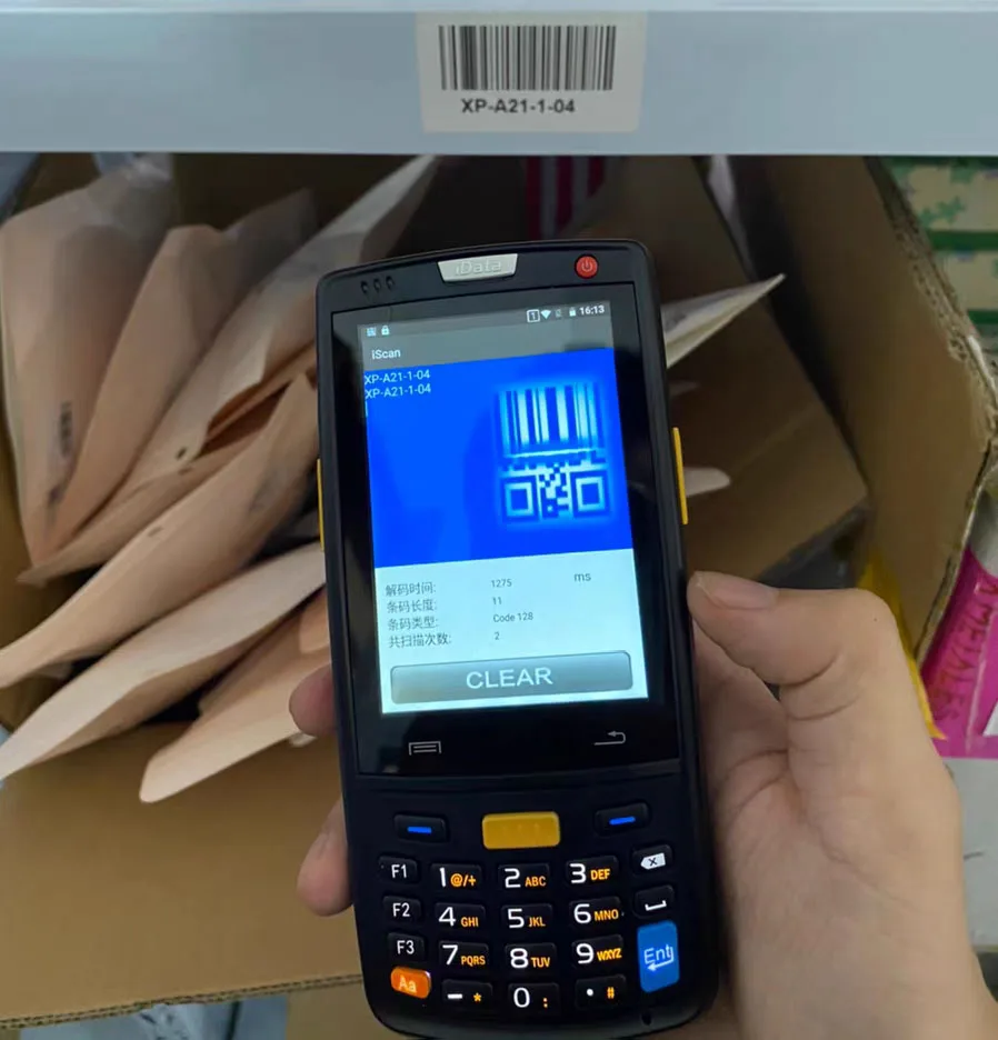 Портативный КПК ida95w на базе Android 6 0 с 1D 2D считывателем штрих кодов камерой