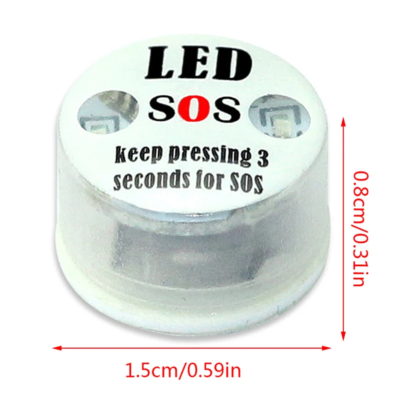 Led Light Signal Outdoor Sports Waterproof 4pcs First Aid Kits Sos Distress Portable for Survive Emergency Rescue | Спорт и