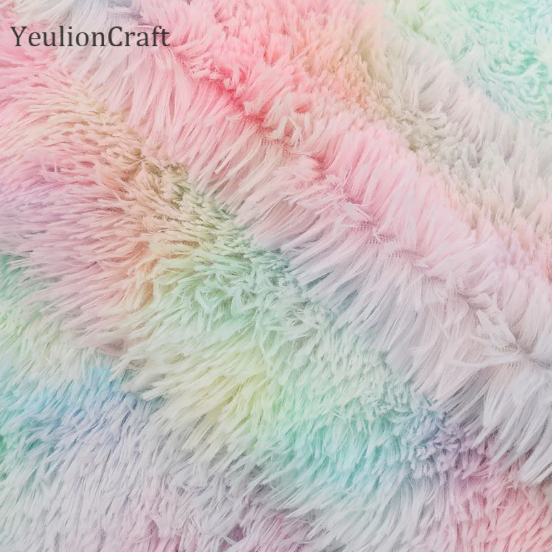 Зимняя плюшевая ткань 50*150 см разноцветная Лоскутная Ткань для DIY домашний