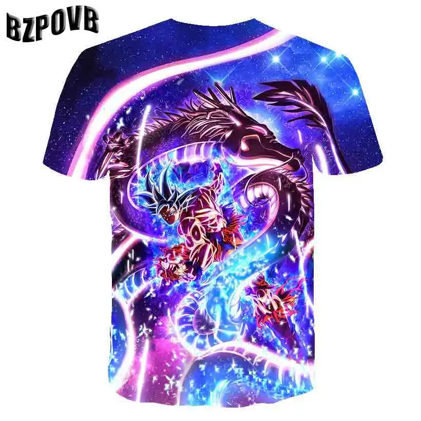 

2020 Summer New Hot-Selling Casual Children's T-shirt 3D Anime Starry Sky all-match t shirt Boy Girl O-Neck Cute Fun Tops