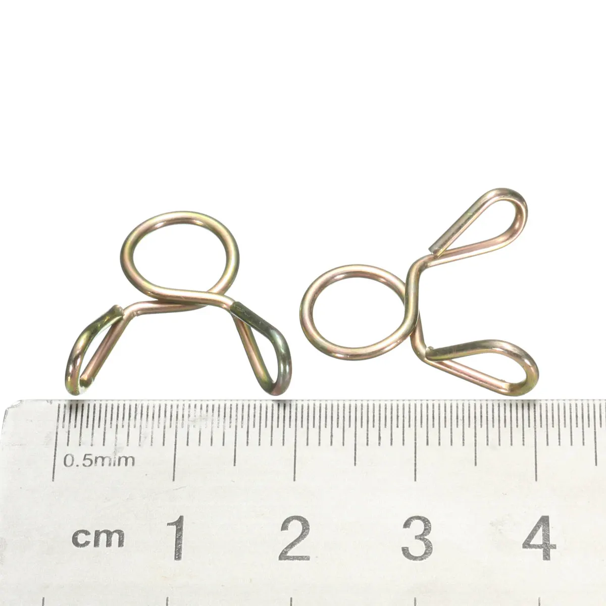 10/20pcs 8mm Motorcycle Hose Clamps Fuel Line Spring Fastener Clips For Motocross Scooter ATV | Auto & Clip