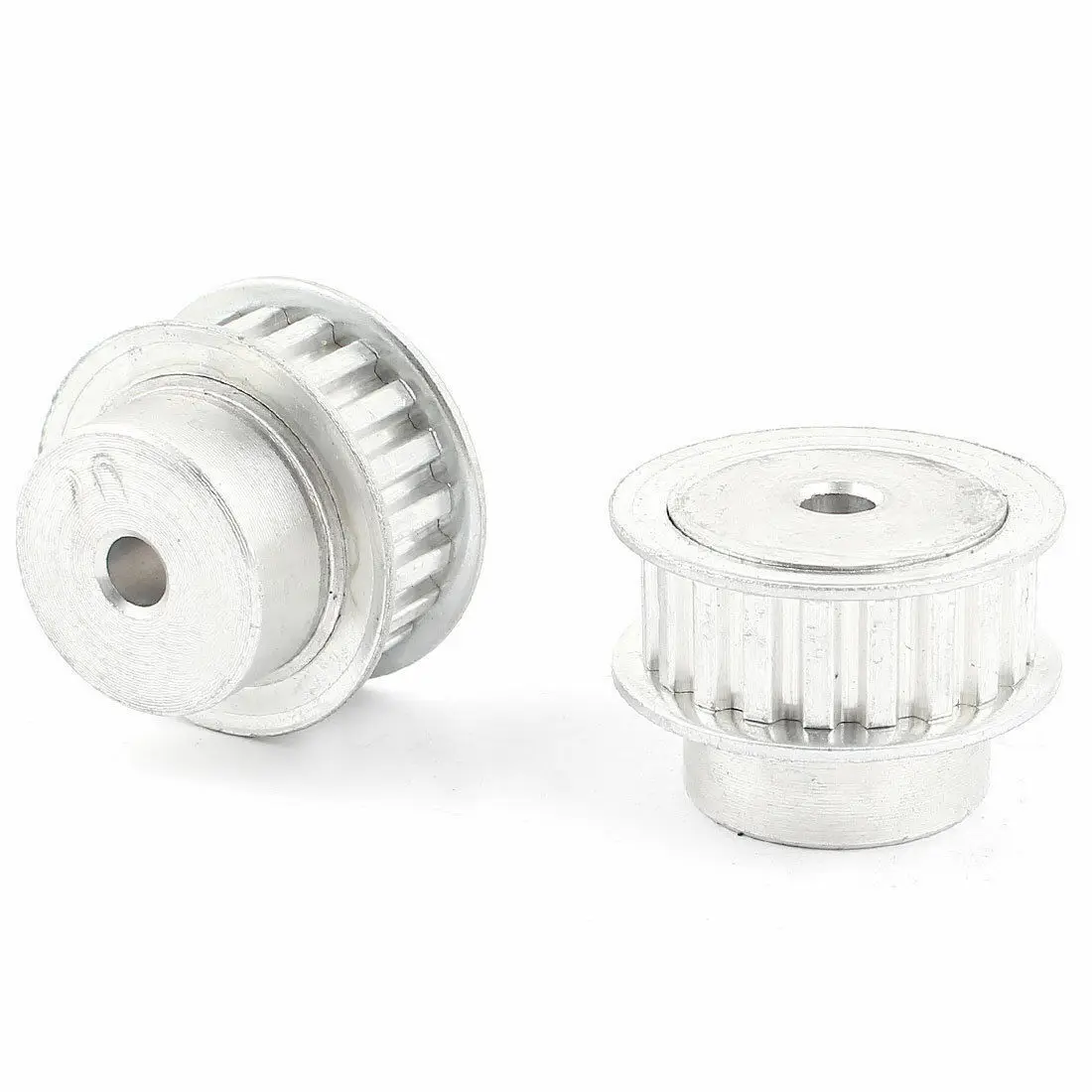 

2Pcs Timing Belt Aluminum XL Type 20T 20 Teeth 6mm Diameter Bore Pulley