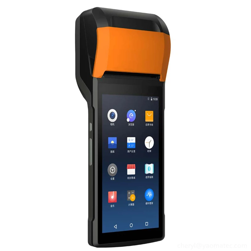 

Handheld Restaurant Registers Wireless Price Billing Machine Thermal Receipt Printer Cash Pos System Restaurant Cash Register
