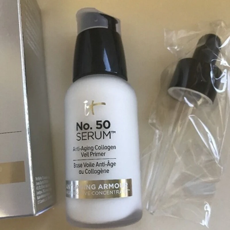 It Cosmetics прапраймер для макияжа антивозрастной коллагеновый вуаль крем