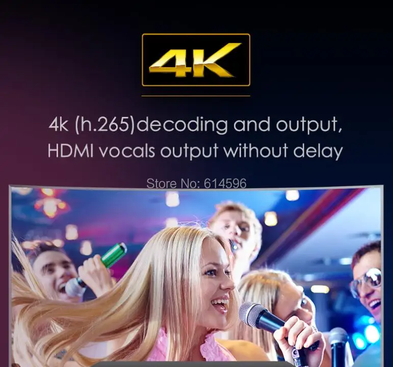 Система караоке-плеера KTV 6 ТБ HD + беспроводной сенсорный экран 19 5 дюйма с песнями