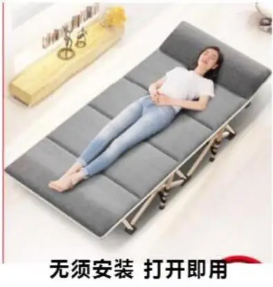 Дорожная складная кровать компания для сна портативная Одиночная Больничная
