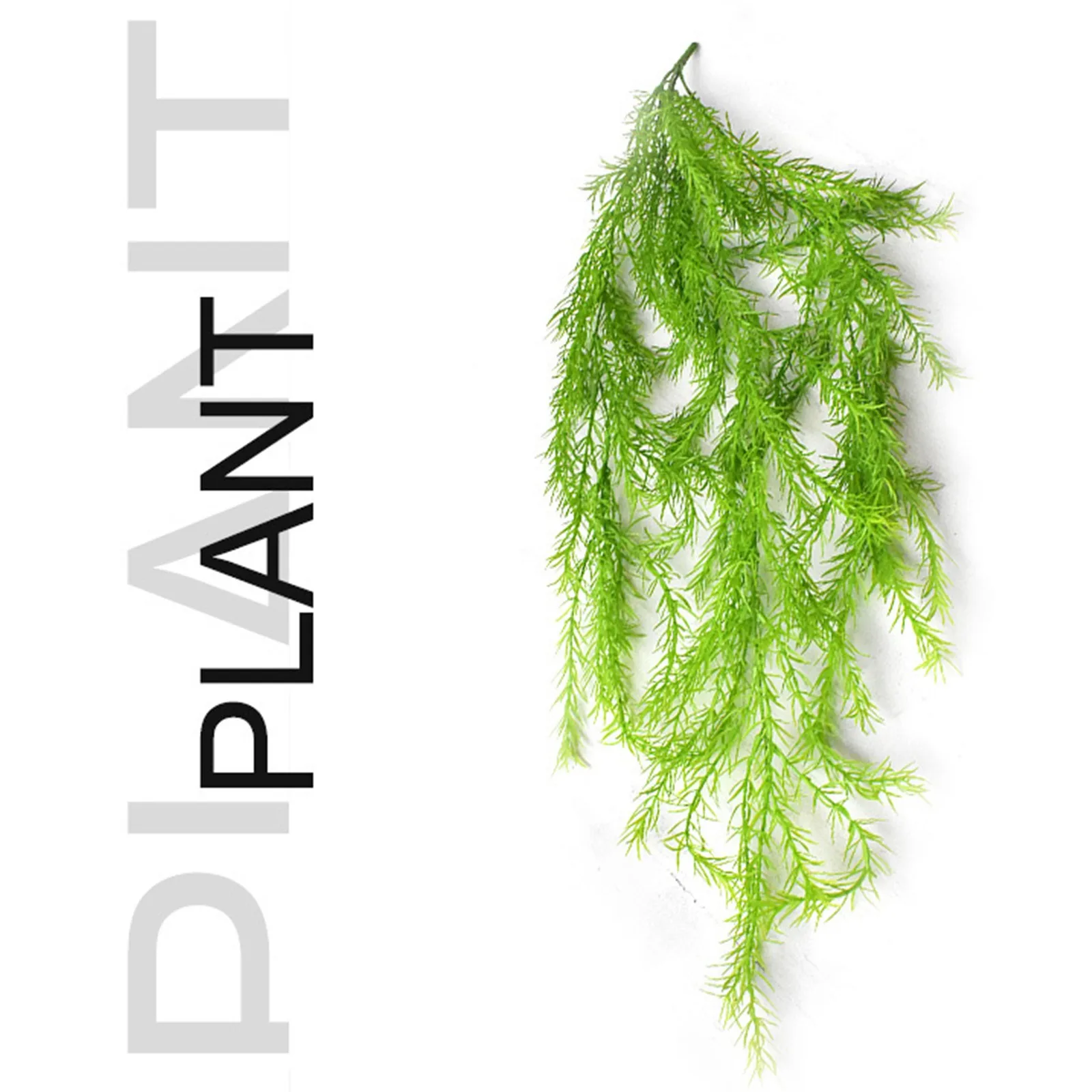 Искусственное растение подвесной ротанговый листья ветки наружное украшение