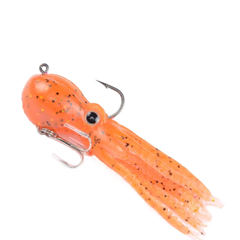 

Boat fishing simulation octopus lure soft bait squid octopus soft lure 23g/9cm lure sea fishing fake lure bionic bait