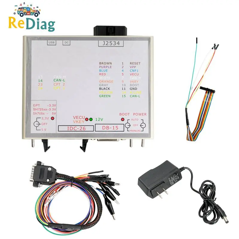 Новейший KTM блок питания для KTM JTAG работает для KTM ECU для J2534 устройство коробка KTM вспышка