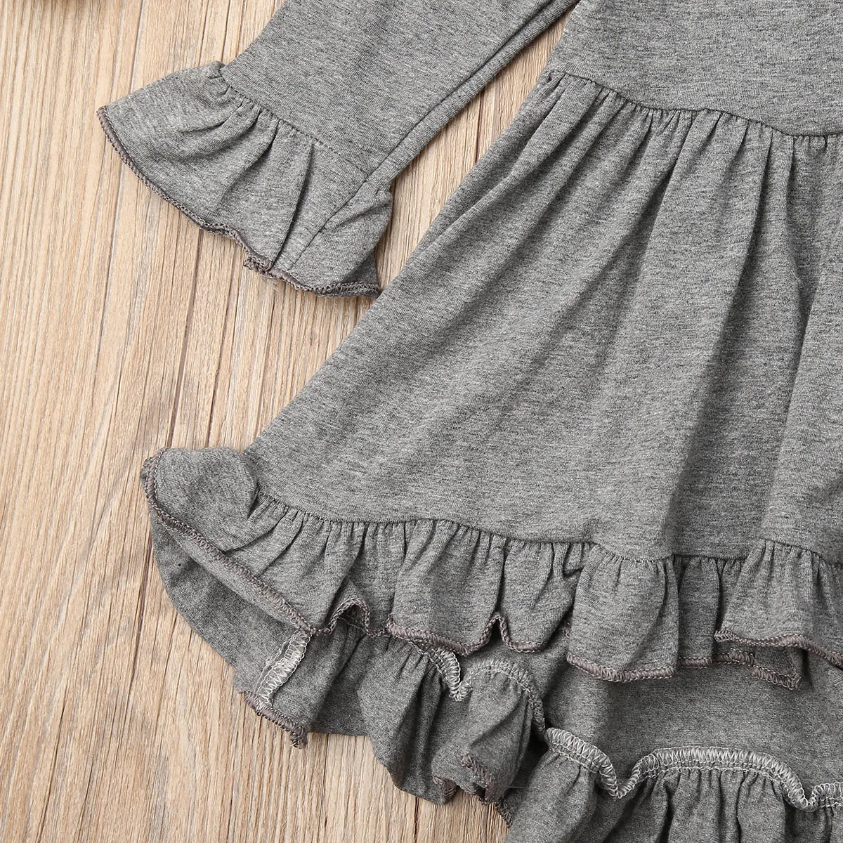 Новинка От 0 до 5 лет осенне-зимняя одежда для маленьких девочек популярное платье