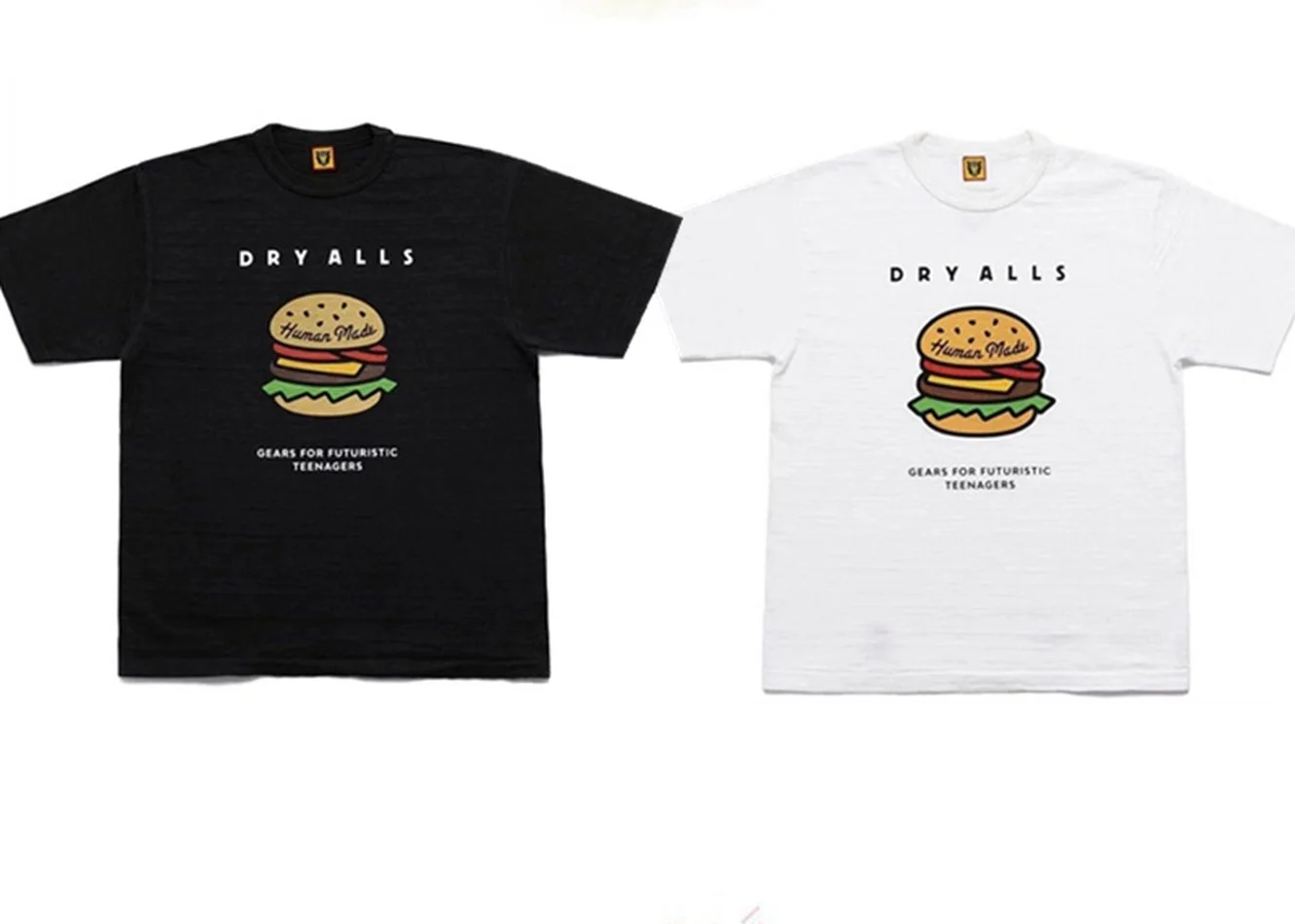 

2021ss HUMAN MADE Hamburg T-shirt Men Women Summer Style Tops Tee oversized t shirt clothing harajuku mens t shirts