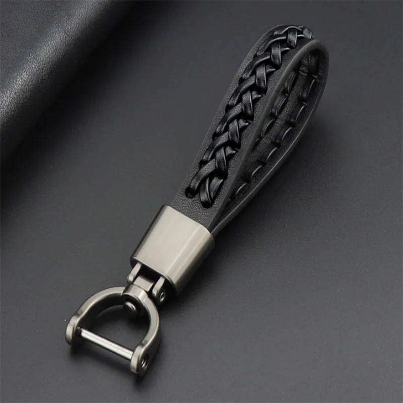 

For BMW E46 Chevrolet Cruze Mazda 3 Suzuki Sx4 Kia Optima K5 For Business Men's Rope Car Keychain Pendant Auto Styling Key Ring
