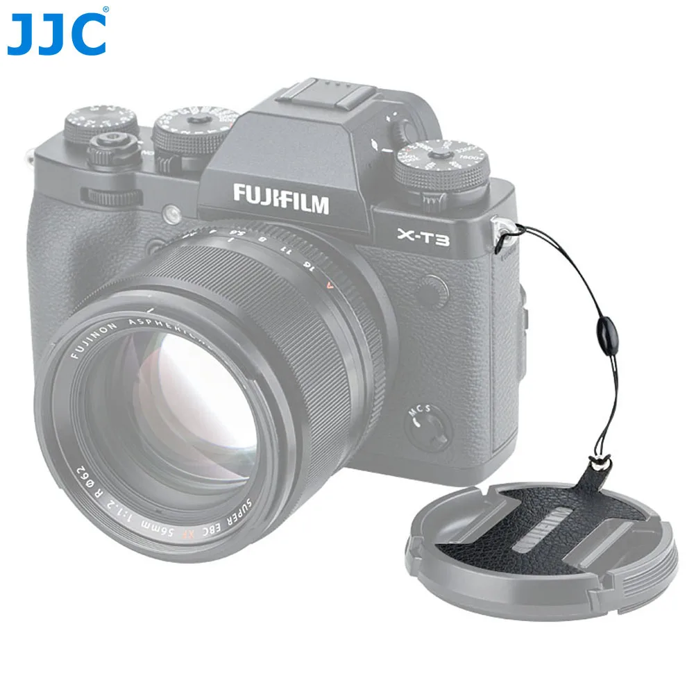 JJC CS F62 (II) из черной кожи Nappa объектив Кепки Хранители держатель 3м 300LSE Стикеры для