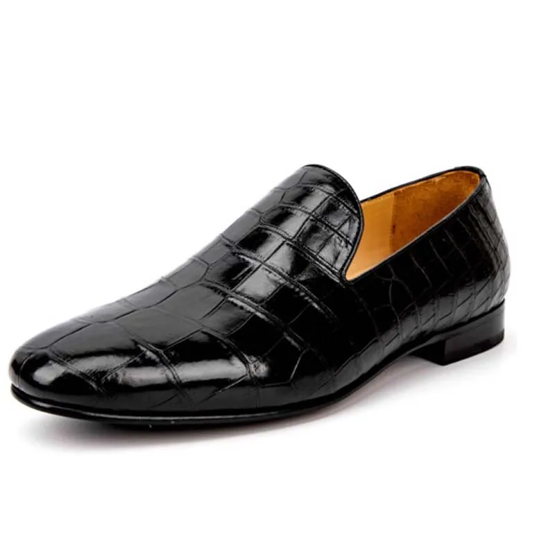 

yinshang import Estuarine crocodile men shoes men business men formal shoes office Men shoes fashion crocodile leather shoes