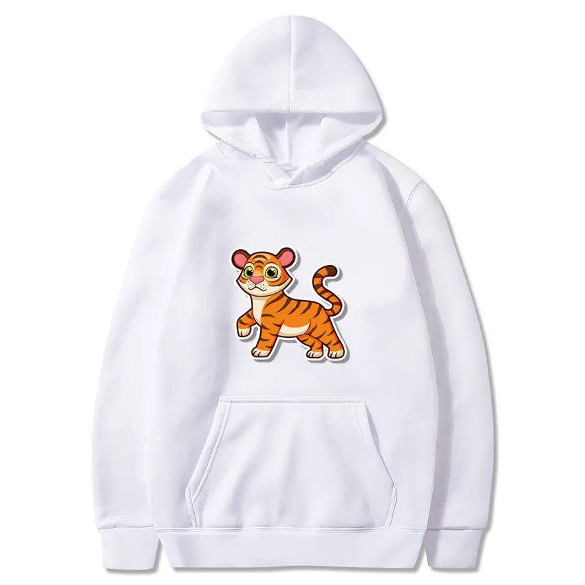 

Interesting fashion cartoon printing cotton hoodie sweatshirt hip hop street clothing spring and autumn casual sweatshirt hoodie
