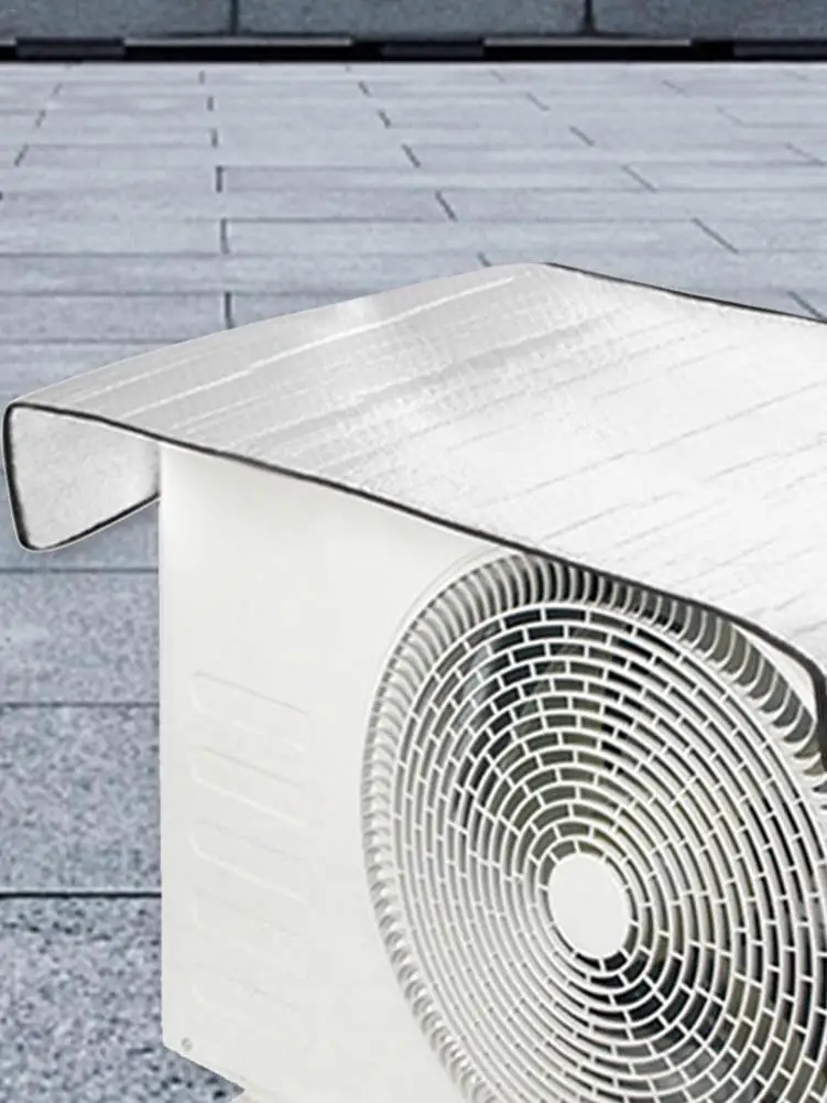 

Air Conditioner Cover Insulation Air Condition Protective Cover Anti-Snow Waterproof Dustproof Outdoor Air Conditioner Cover
