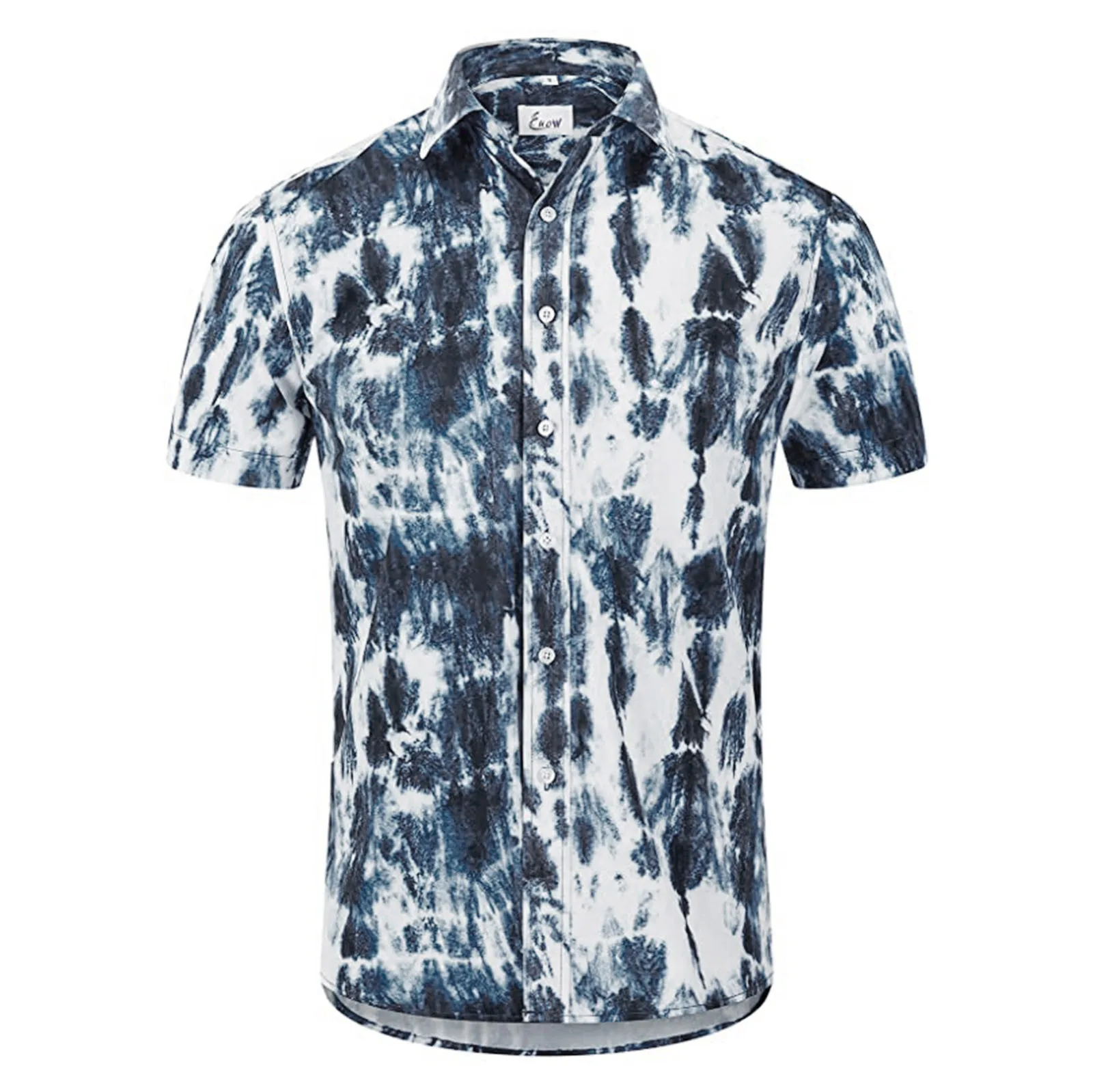 

Chemise Homme Men's Shirt Anime Summer Fashion Casual Hawaiian Flower Shirt Short Sleeve Shirts For Men Clothing Рубашка Мужская