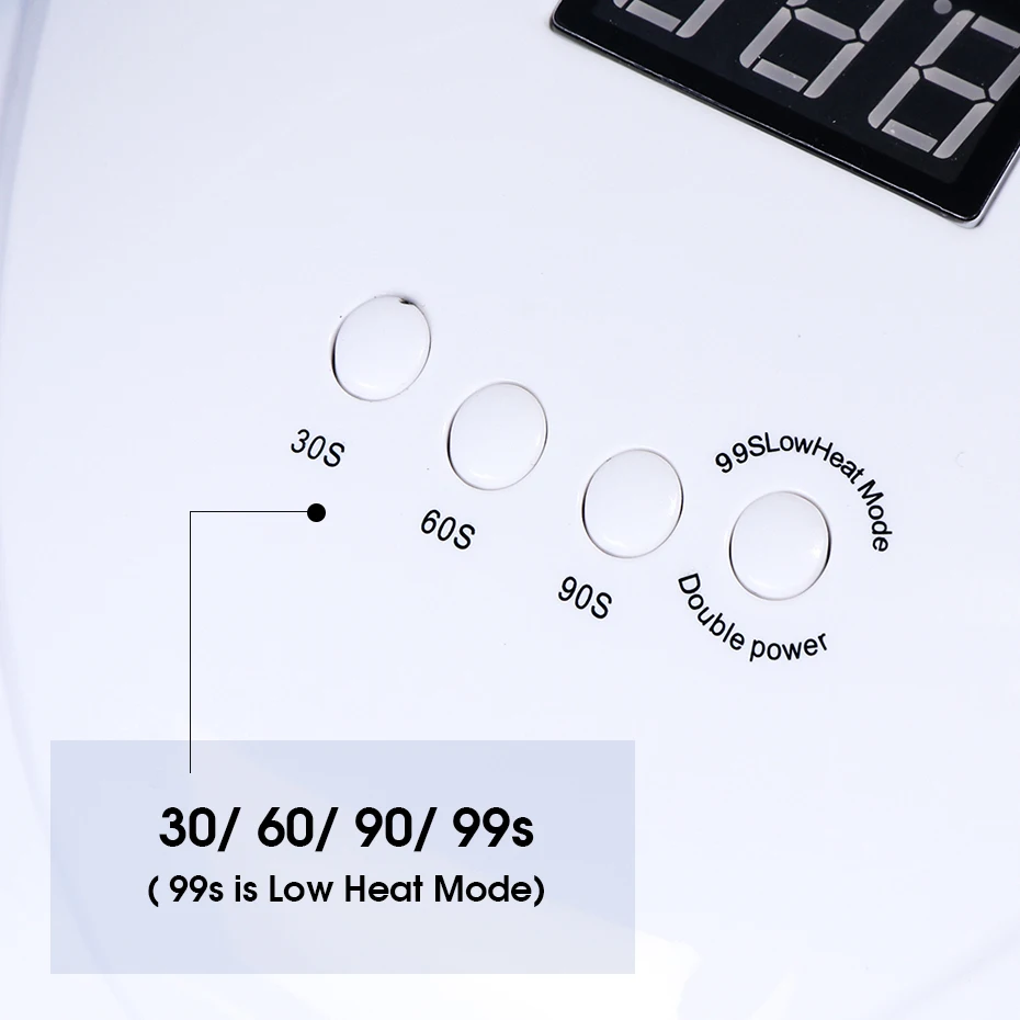 УФ лампа для сушки гель лака 72 Вт с автоматическим датчиком|Сушилки ногтей| |