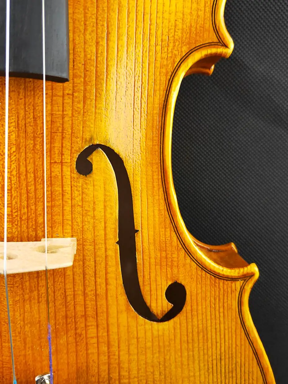 Ель 50 лет! Скрипка Харрисона Amati 4/4 Geige концертный уровень и антикварный лак ручной