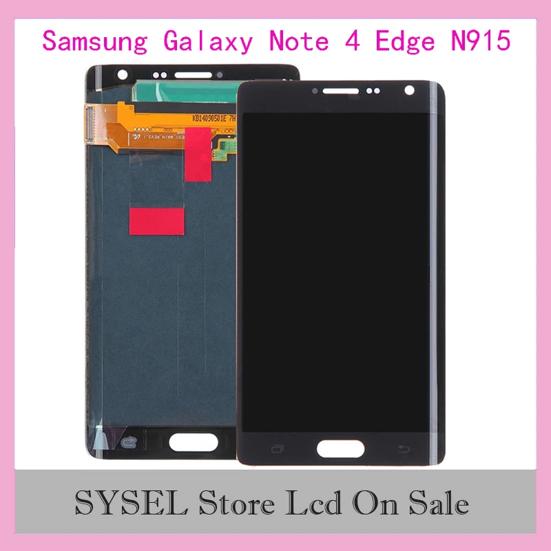 ЖК-дисплей AMOLED 5 6 ''для Samsung Galaxy Note 4 Edge N915 N9150 дисплей с сенсорным экраном и