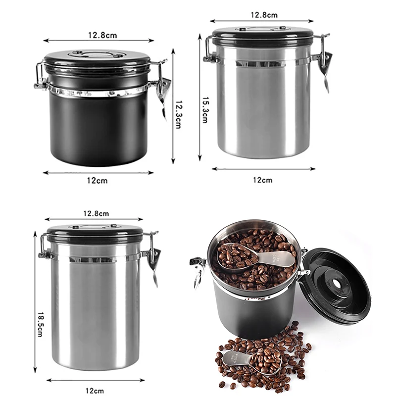 Металлический Контейнер для кофе GUNOT контейнер хранения бутылка из нержавеющей