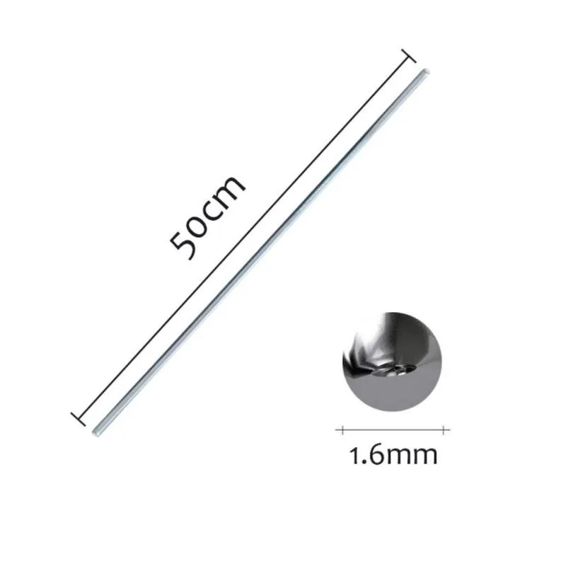 

5/10pcs 50cm Easy Aluminum Welding Rods Low Temperature Bars Cored Wire 1.6mm Rod Soldering No Need Solder Powder Soldering Wick