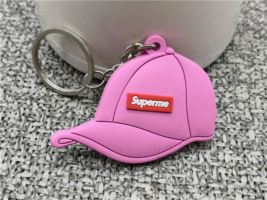1038 Мини силиконовый милый брелок Nikes cap Форма брелок для женщин мужчин детей подарок брелок баскетбольные кроссовки Porte Clef - Цвет: 1038