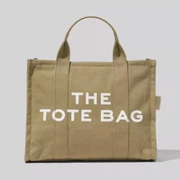 casual large capacity tote canvas women handbags designer brand shoulder crossbody bags luxury big shopper bag letter purses 202