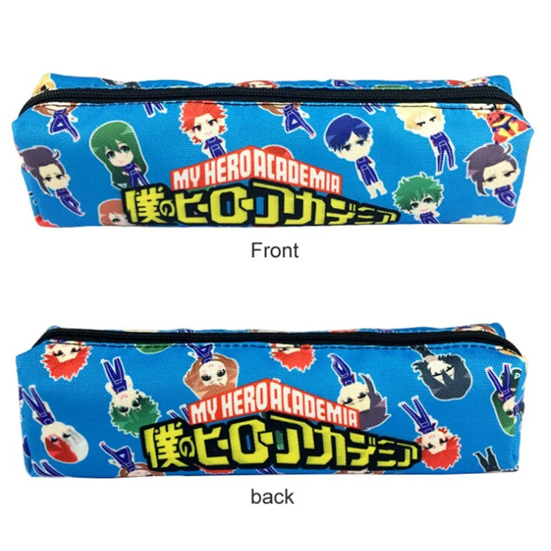 Сумки для ручек с аниме Моя геройская Академия женская сумка макияжа на молнии