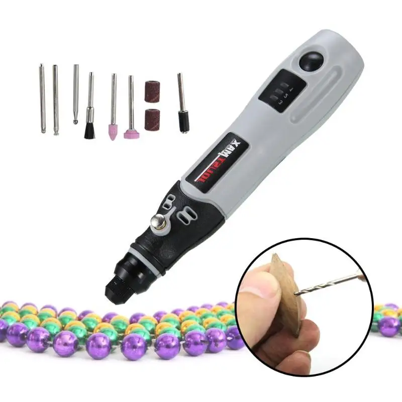 USB Перезаряжаемый электрический шлифовальный мини станок набор вращающийся