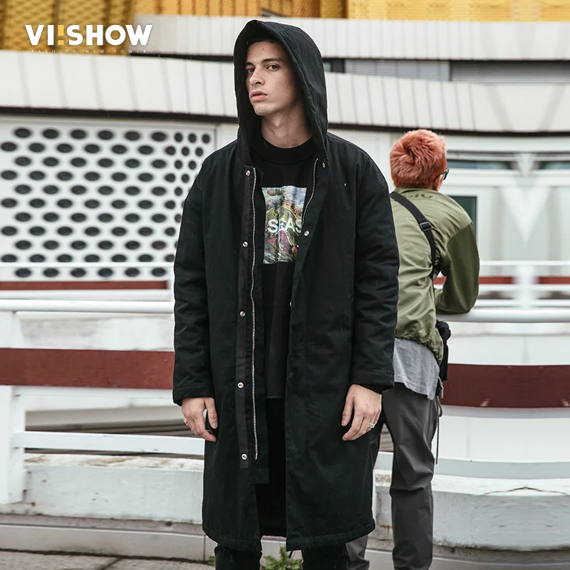 VIISHOW мужская зимняя куртка брендовая парка 2018 Новая манто с капюшоном Homme Hiver